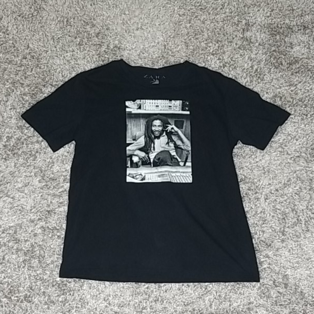 EUC 🔥 Bob Marley ZARA Zion Rootswear T shirt